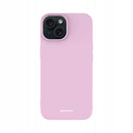 Spacecase Silicone Case iPhone 15 lilac