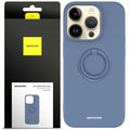 Spacecase Silicone Ring iPhone 14 Pro blue