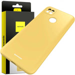 Spacecase Silicone Case Redmi 9C yellow