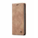 Spacecase Wallet Galaxy S21 FE light brown
