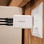 Spacecase USB Charger 65W GaN SC009W white
