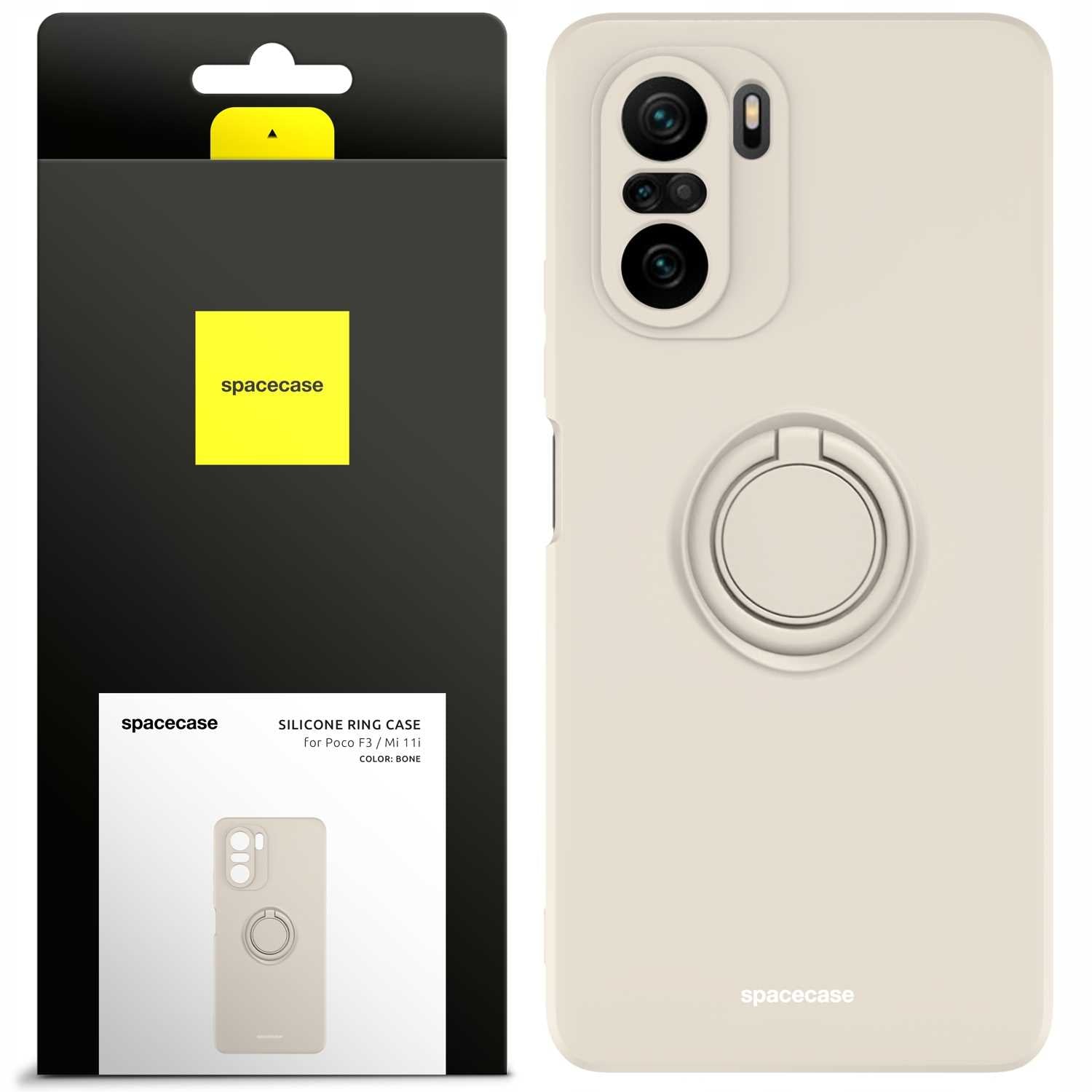 Spacecase Silicone Ring Poco F3 / Mi 11i bone