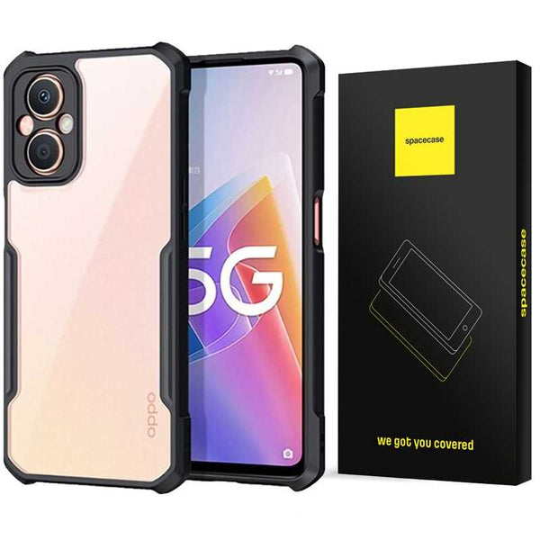 Spacecase Beetle Oppo Reno 7 Lite/8 Lite czarny