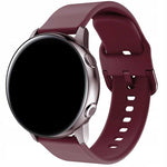 Spacecase Silicone Band 20mm dark red