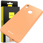 Spacecase Silicone Case Huawei P20 Lite orange