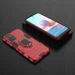 Spacecase X-Ring Redmi Note 10/10s/Poco M5s czerwo