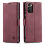 Spacecase Wallet Galaxy Note 20 red