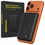 Spacecase Powerbank MagDisplay Qi2 5000mAh black