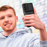 Spacecase Camring Galaxy S22 black