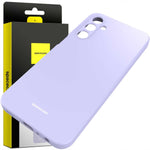 Spacecase Silicone Case Galaxy A25 5G light purple