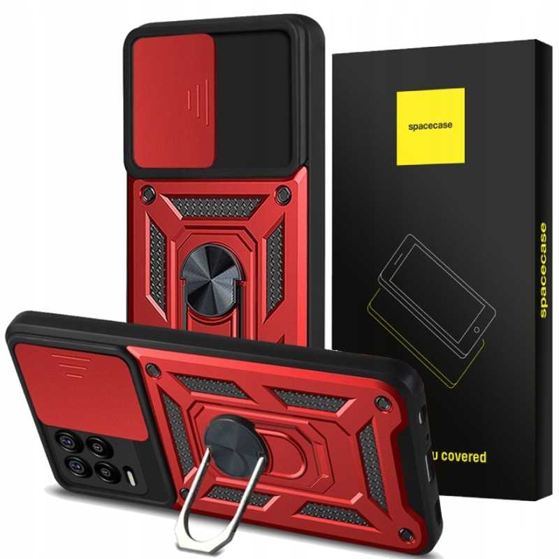 Spacecase Camring Realme 8/8 Pro red