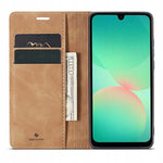 Spacecase Wallet Galaxy A27 5G light brown