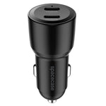 Spacecase Car Charger 60W Dual Port C60CC-13 black