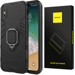 Spacecase X-Ring iPhone XS Max czarny