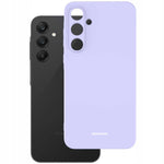 Spacecase Silicone Case Galaxy A35 5G light purple
