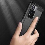 Spacecase Carbon Poco M4 Pro 5G czarny