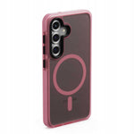 Spacecase Hybrid Fusion Mag Galaxy S25 pink