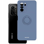 Spacecase Silicone Ring Poco F3 / Mi 11i blue