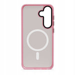 Spacecase Hybrid Fusion Mag Galaxy S25+ pink