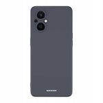 Spacecase Silicone Case Oppo Reno 7 Lite black