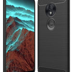 Spacecase Carbon Moto G7 Power czarny