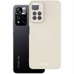 Spacecase Silicone Case Redmi Note 11 Pro+ bone