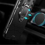 Spacecase X-Ring Galaxy S9+ czarny