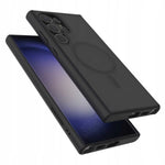 Spacecase Hybrid Mag Galaxy S24 Ultra black