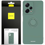 Spacecase Silicone Ring Redmi Note 12 Pro 5G dark green