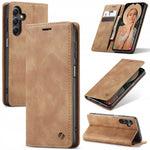 Spacecase Wallet Galaxy A24 light brown