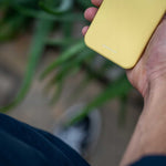 Spacecase Silicone Case Galaxy S21+ yellow