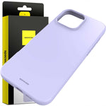 Spacecase Silicone Case iPhone 16 Pro Max light purple