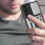 Spacecase Camring Galaxy S22 silver