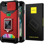 Spacecase Task iPhone 6/6s/7/8/SE czerwony
