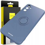 Spacecase Silicone Ring Galaxy A34 5G blue
