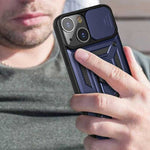 Spacecase Camring iPhone 13 blue
