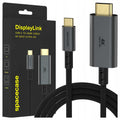 Spacecase DisplayLink USB-C HDMI Cable 4K 60Hz 1.8M gray