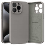 Spacecase Silicone Mag iPhone 15 Pro Max stone