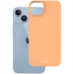 Spacecase Silicone Case iPhone 14 Plus orange