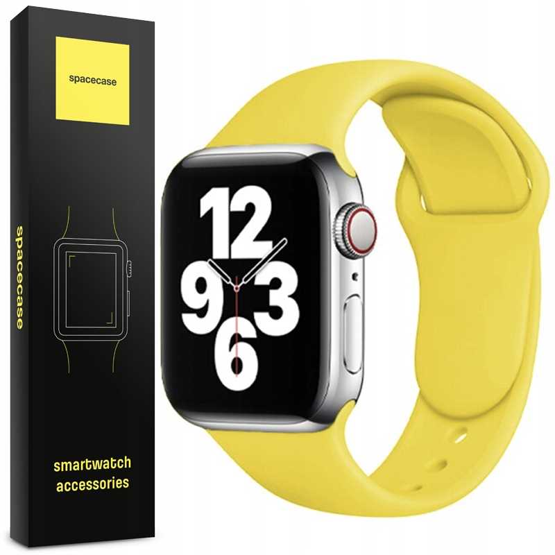 Spacecase Silicone Band AW 42/44/45 yellow
