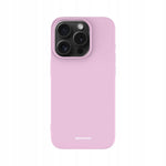 Spacecase Silicone Case iPhone 15 Pro lilac