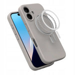 Spacecase Silicone Mag iPhone 16 stone