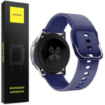 Spacecase Silicone Band 22mm purple