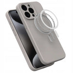 Spacecase Silicone Mag iPhone 15 Pro Max stone