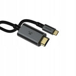 Spacecase DisplayLink USB-C HDMI Cable 4K 60Hz 1.8M gray