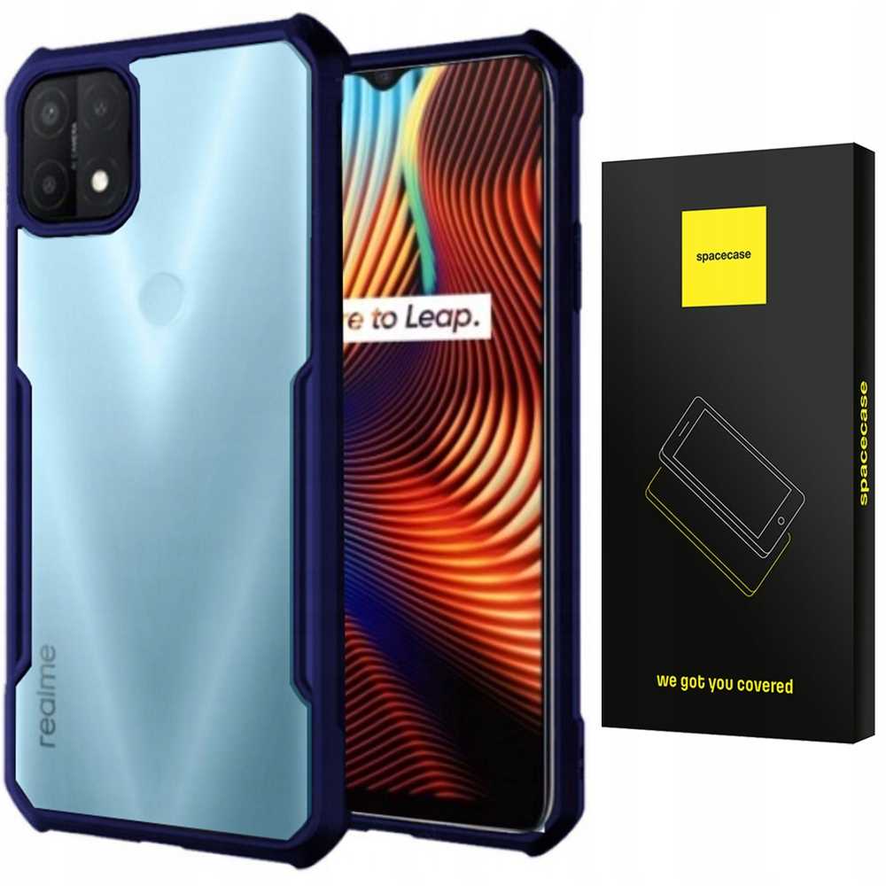Spacecase Beetle Realme 7i / Narzo 30A niebieski