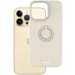 Spacecase Silicone Ring iPhone 14 Pro Max bone
