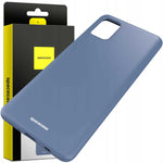 Spacecase Silicone Case Galaxy A71 blue
