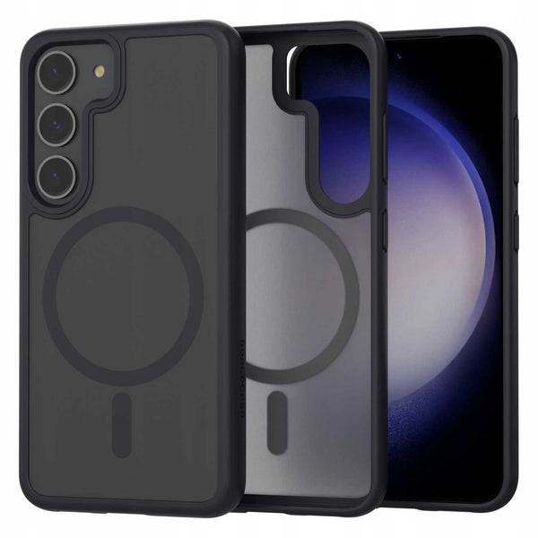 Spacecase Hybrid Mag Galaxy S23 black