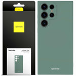 Spacecase Silicone Case Galaxy S23 Ultra dark gree